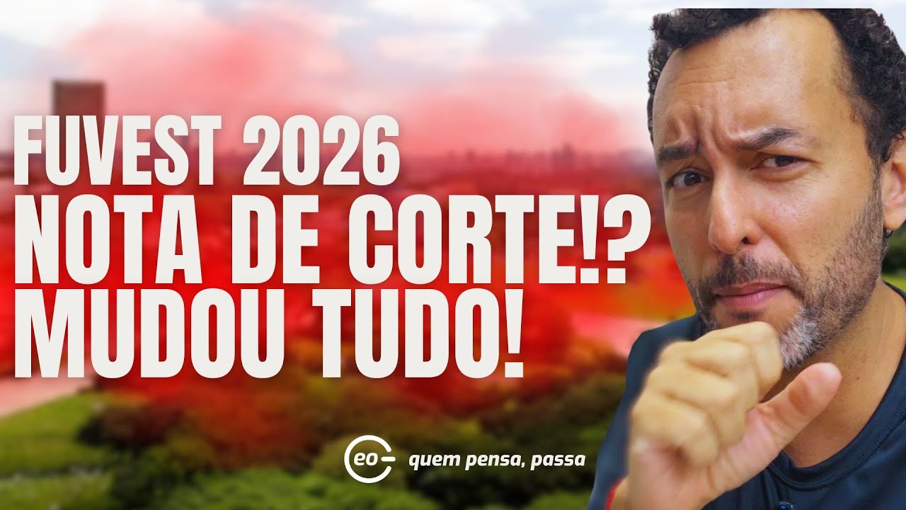 COMO FOI A FUVEST 2026 | O QUE VAI ACONTECER COM O CORTE?