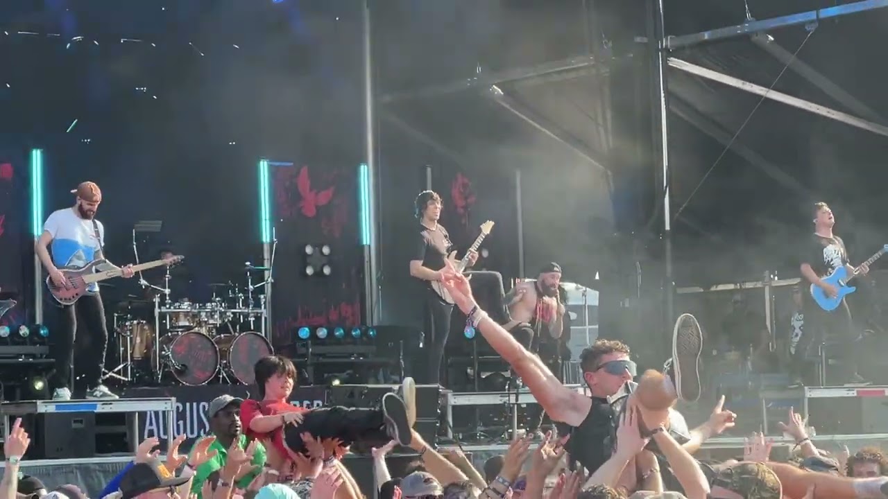 August Burns Red – “Marianas Trench” – Live – Welcome to Rockville Daytona, FL 5/16/2025. ￼