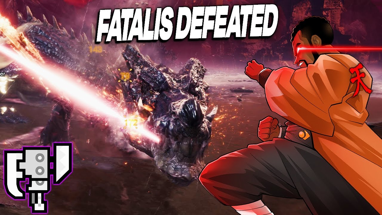 Defeating Fatalis With Switch Axe For The First Time! • Monster Hunter World Icebrone