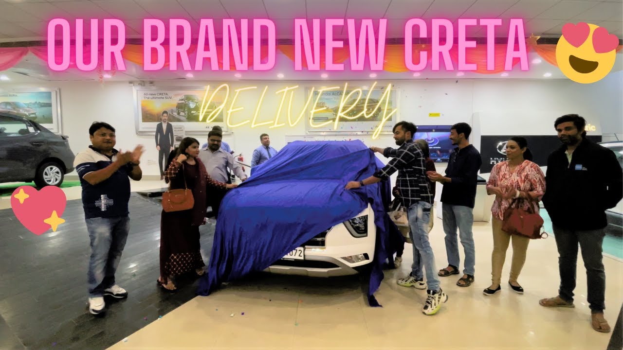 Taking Delivery of My New Creta 2022 - A Dream Come True! ❤️