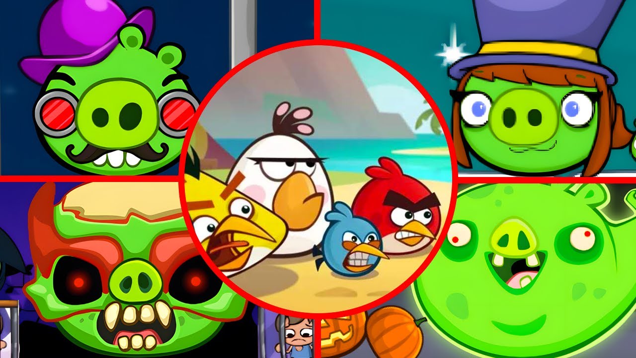 Angry Birds Ice Cream Catapult - All Bosses (Boss Fight)