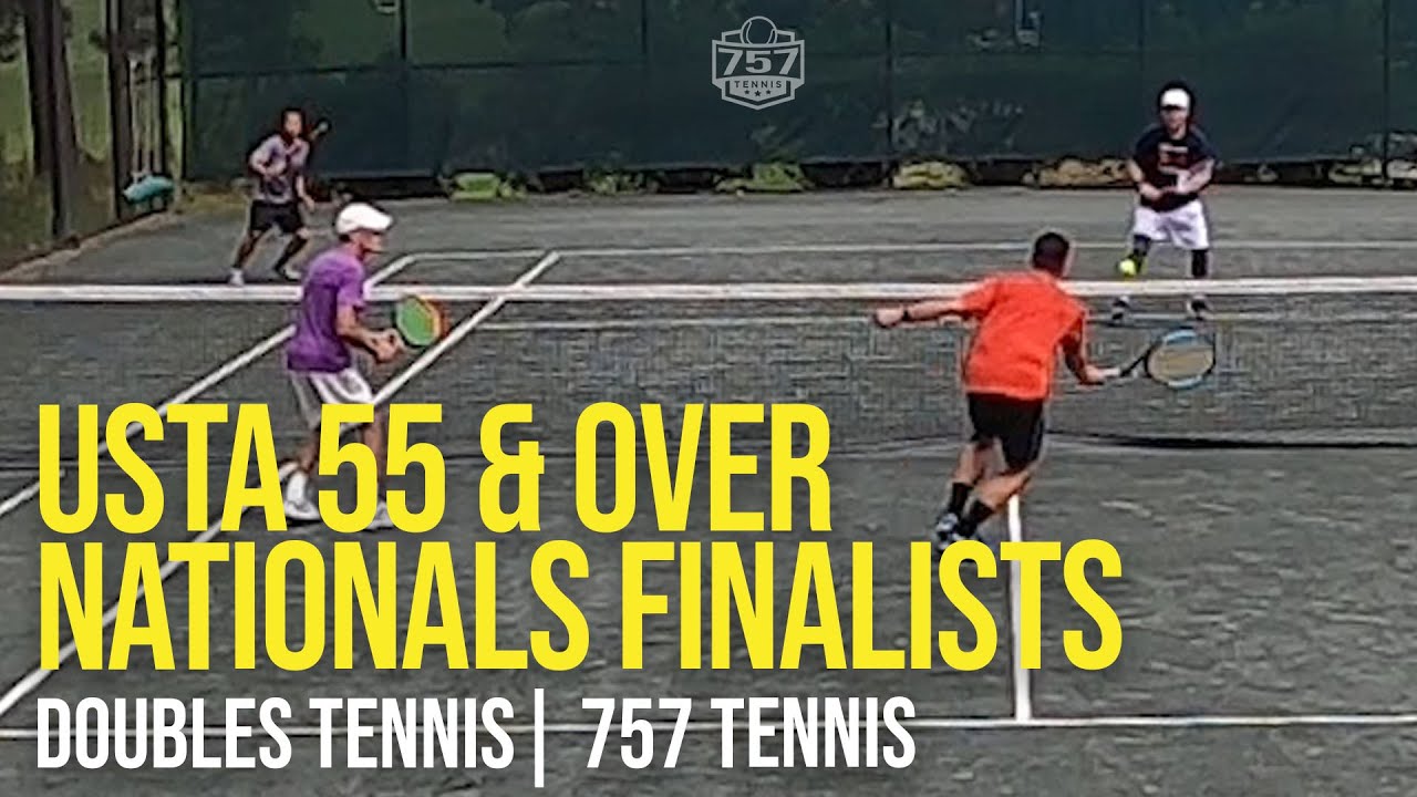 Playing Clay Court Tennis with USTA National Finalists 55+ Mens | Bagel for Breakfast, Horrible!