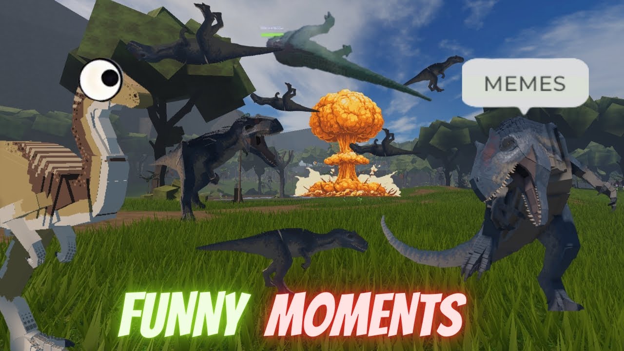 Jurassic blocky funny moments (allosaurus rework)