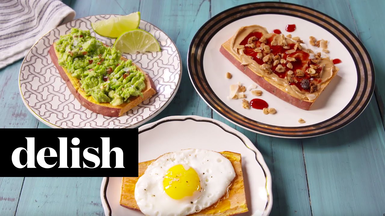 Sweet Potato Toast | Delish