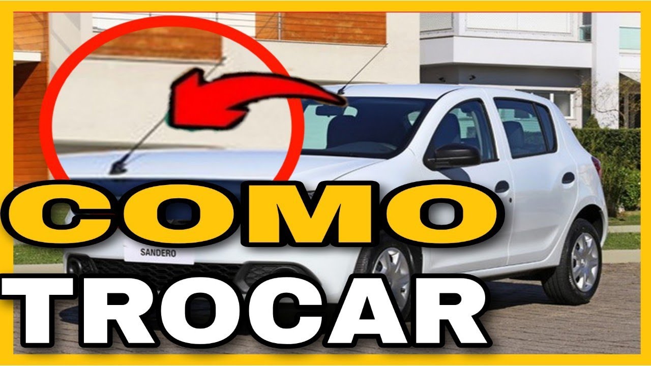 Como trocar antena do Sandero/ Logan/ Duster