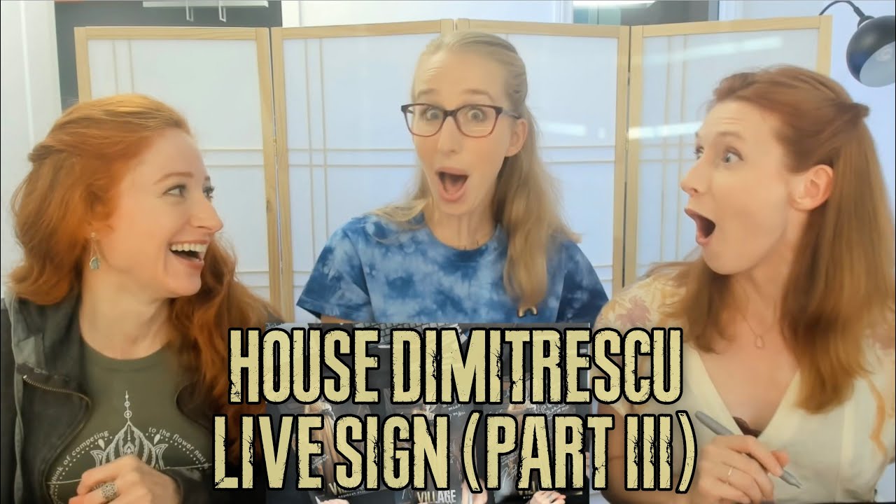 House Dimitrescu LIVE Signing (Part 3) With Maggie Robertson, Bekka Prewitt, and Nicole Tompkins
