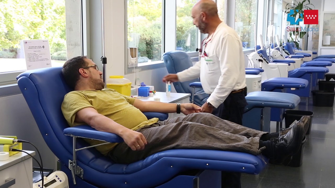 La donación de sangre paso a paso