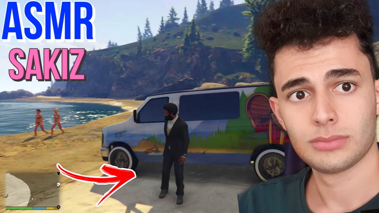 Sakızlı GTA 5 KAMP! ASMR Türkçe | Oyun ASMR | Türkçe ASMR | Game ASMR | Gum ASMR