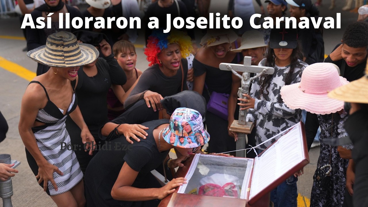 EL ENTIERRO MÁS ALEGRE DEL MUNDO EN BARRANQUILLA: 😭🔥 Cientos de viudas lloraron a Joselito 🎉⚰️
