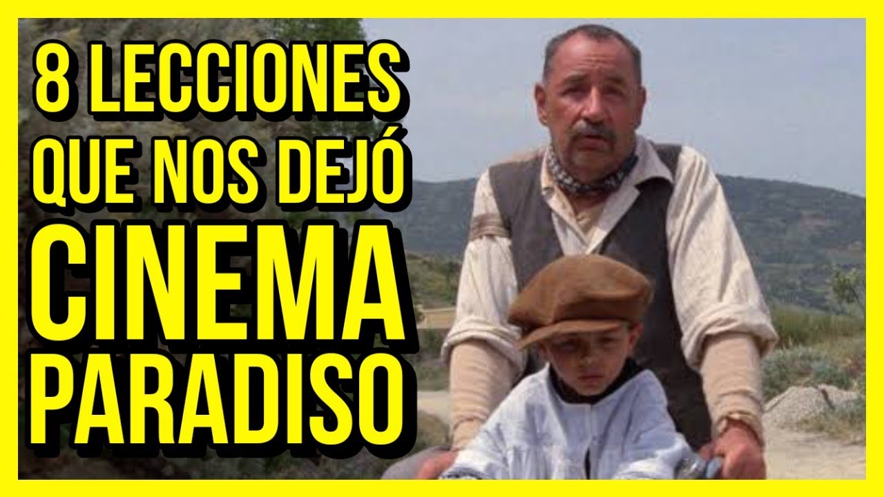 8 LECCIONES QUE NOS DEJÓ CINEMA PARADISO