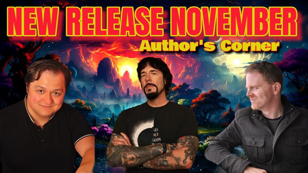 Author's Corner : New Release November | Feat. Jay Kristoff, Christopher Ruocchio, & James Islington