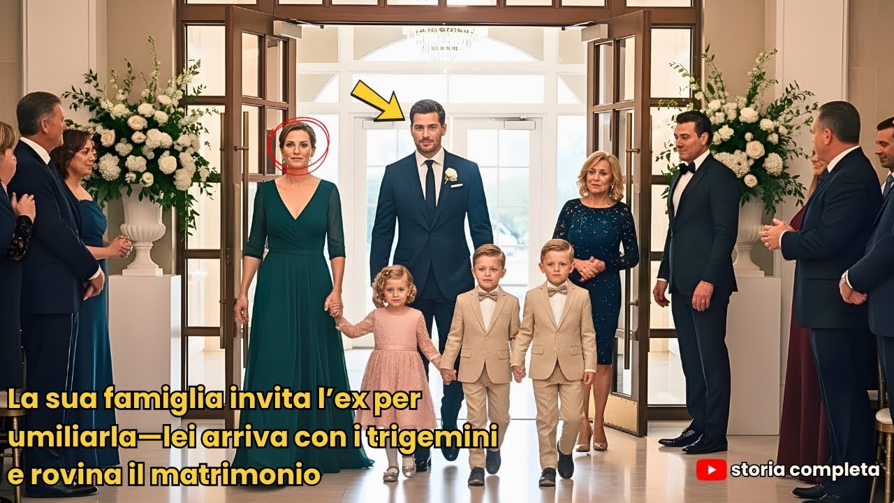 La sua famiglia invita l’ex per umiliarla—lei arriva con i trigemini e rovina il matrimonio