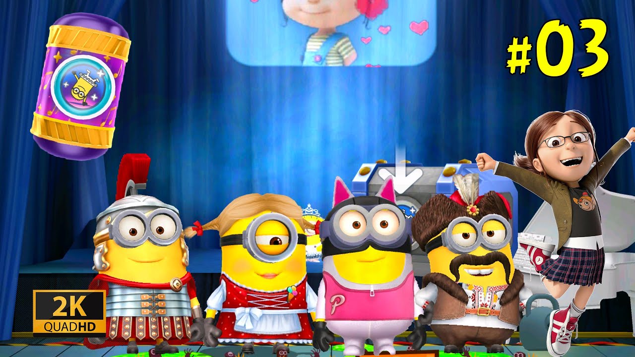 School Dance Contest Despicable Me Minion Rush Part -3 | QHD