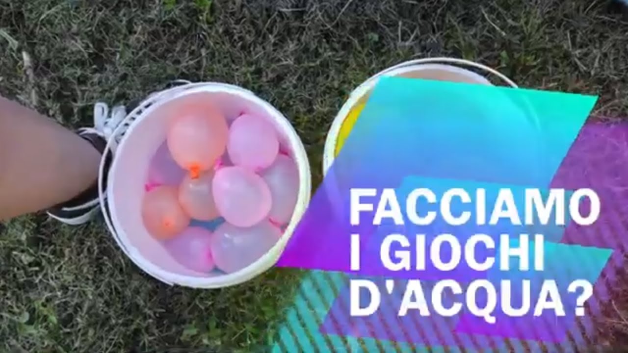 GIOCHI d'ACQUA | Centro Estivo CSI per bambini | Papozze 2024