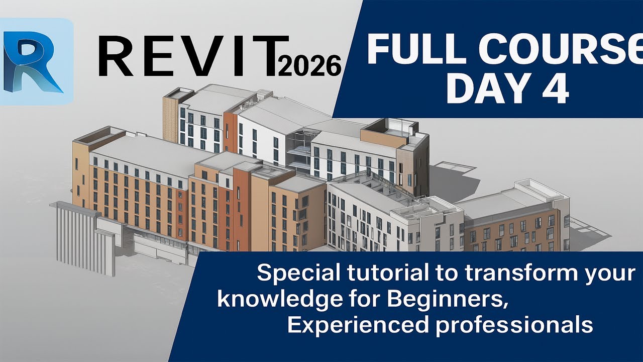 Revit Masterclass 4 | Special Tutorial | A Podcast-Based Learning Experience Day 4
