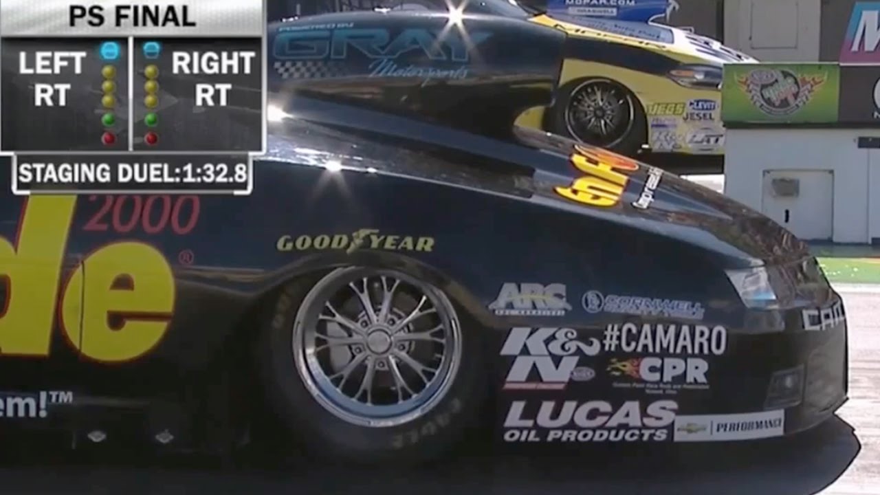 Битва года Pro Stock Burndown #NHRA