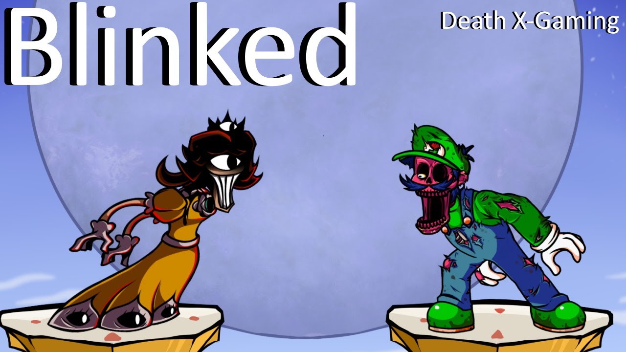 Friday Night Funkin' - Blinked But It's Daisy.eye Vs Hatred Luigi (My Cover) FNF MODS