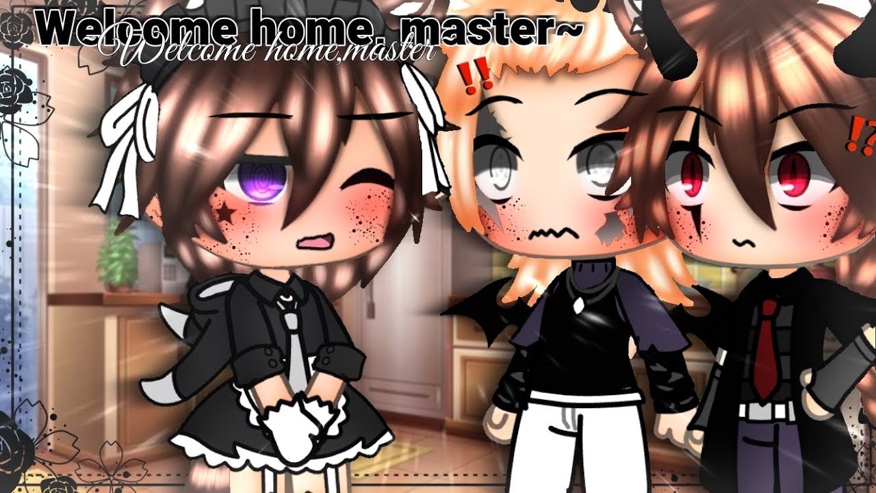 🌹💫【Welcome home,master/s】｜gacha meme| gay | poly |《requested》| Inspired| 🌹💫