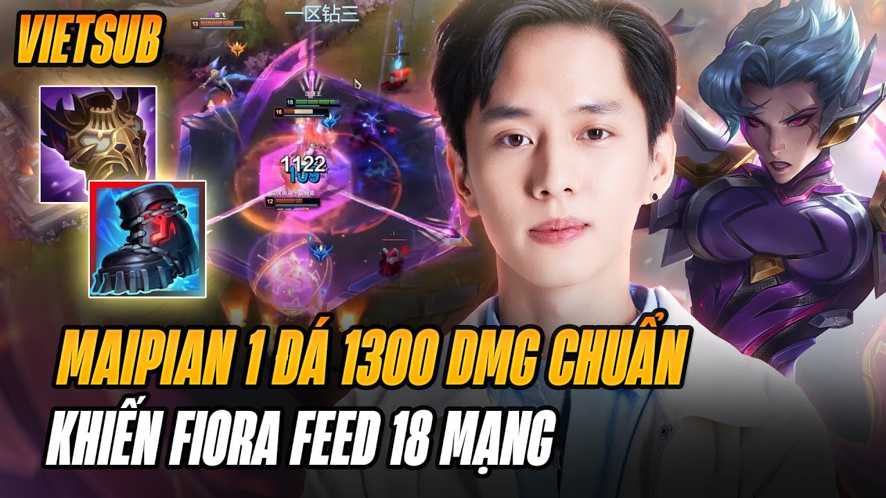 (Vietsub) Maipian Múa Camille Xử Lý Kèo Kỹ Năng Cao Với Fiora Khiến Đối Thủ Feed 18 Mạng Cực Thảm