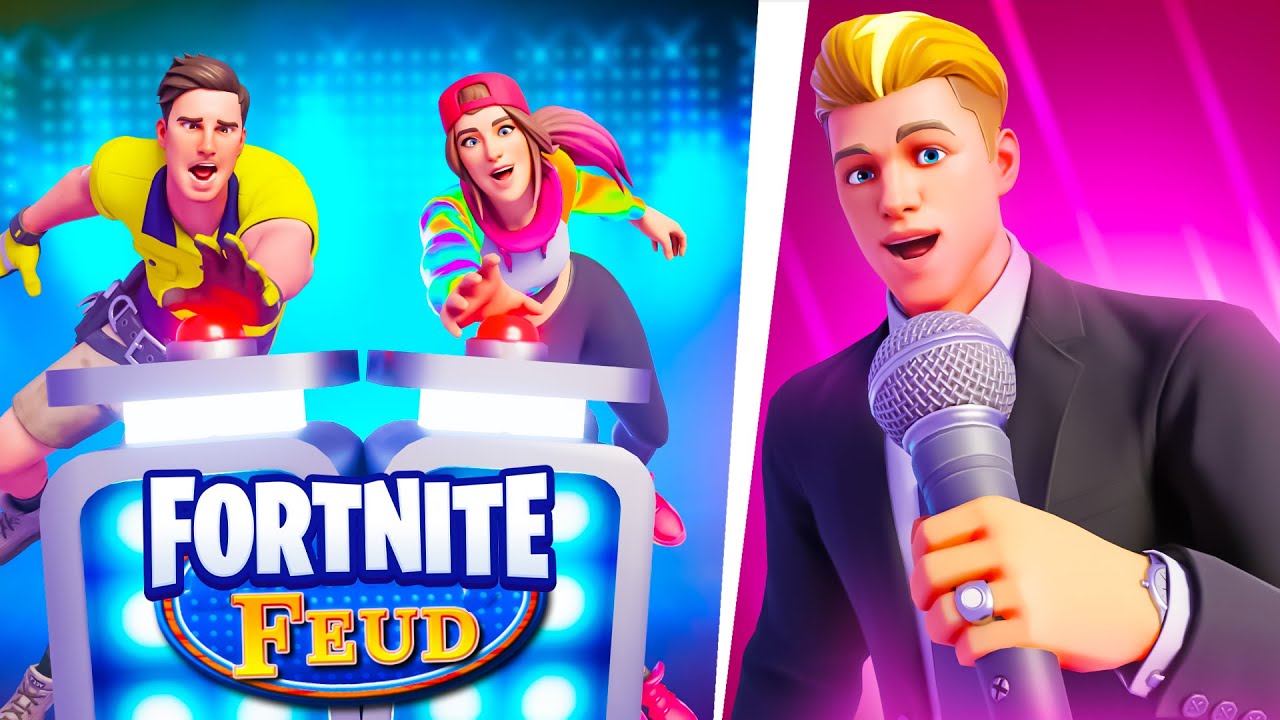 Fortnite Family Feud w/Lazarbeam & Loserfruit!