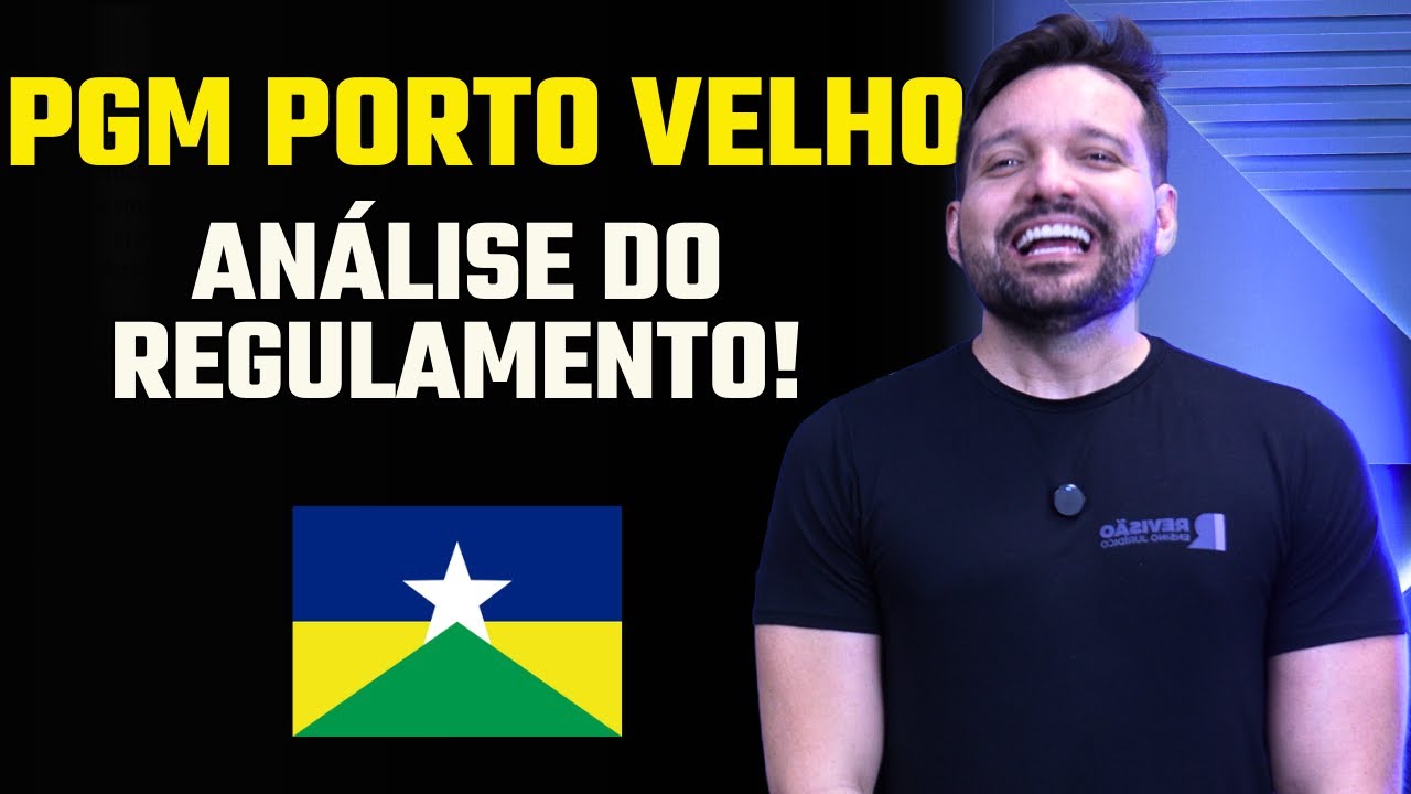 PGM Porto Velho: concurso esvaziado, sem prática e com alta rotatividade!