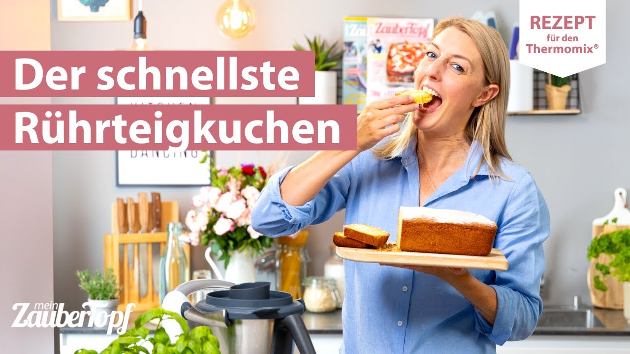 😍😍 Das BESTE Grundrezept für den saftigsten Rührkuchen mit dem Thermomix® | Thermomix® Rezept