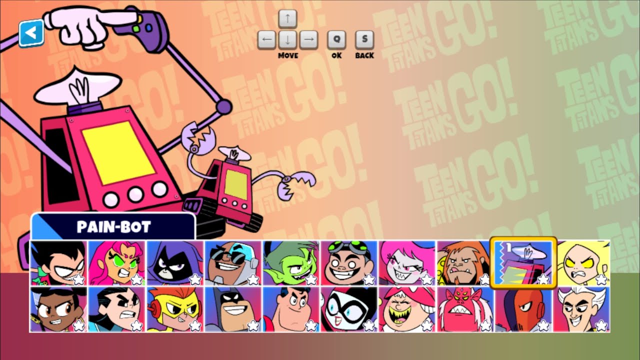 Teen Titans Go: Jump Jousts 2 (PC/Web) Pain-Bot- 1 Player Mode [Playthrough]