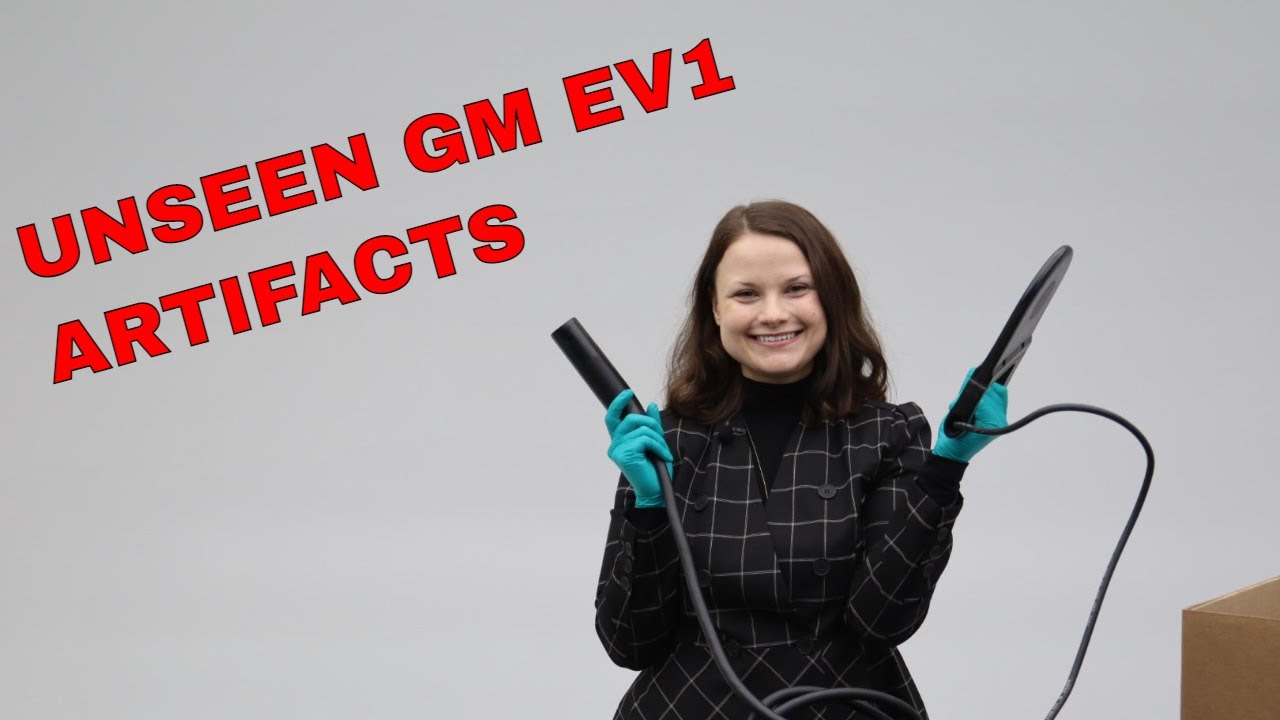 UNSEEN GENERAL MOTORS EV1 ARTIFACTS | UNBOXING THE ARCHIVES