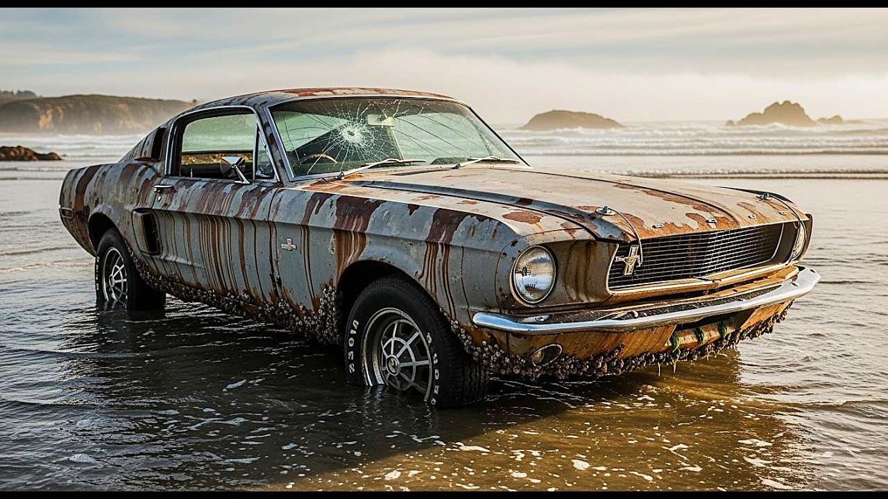 1967 Ford Mustang Shelby GT500 Pulled from the Ocean – Full Rust Repair ASMR Restoration
