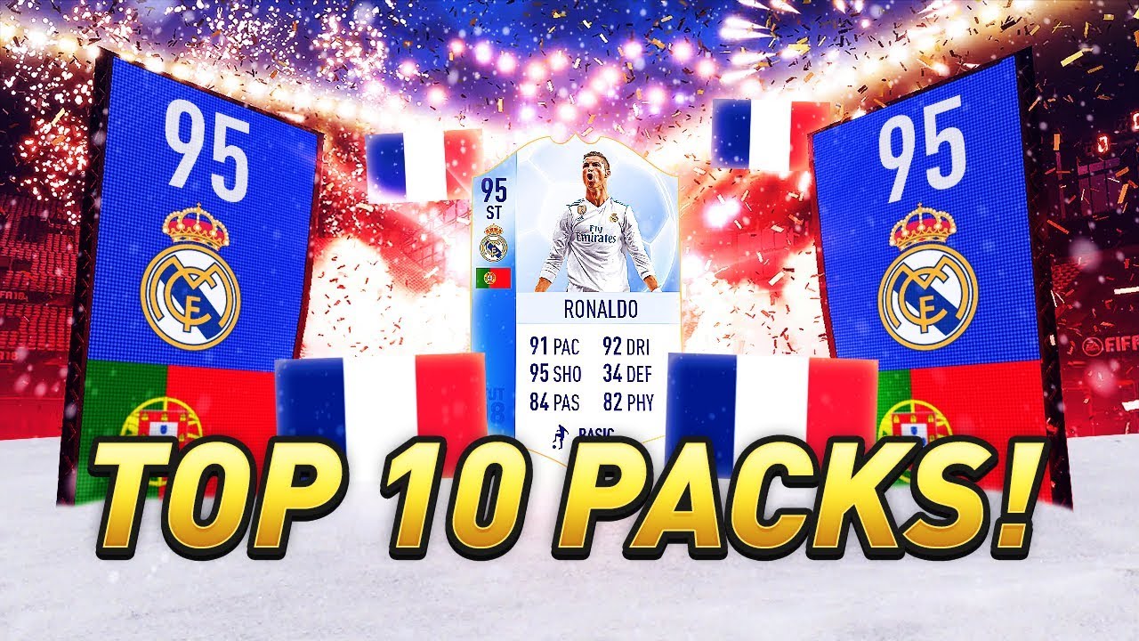 FUT 18 | LES 10 MEILLEURS PACKS FRANCAIS DE L'ANNÉE !!