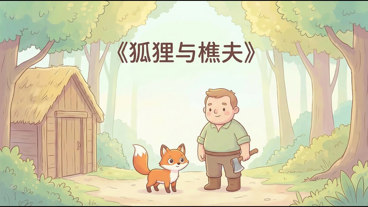阅读报告｜行动胜于言语｜狐狸与樵夫｜双语故事