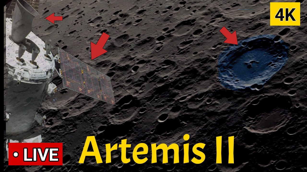 NASA Artemis II Has Just Released This Breathtaking Video Footage of Lunar Surface!Moon Mission 2026