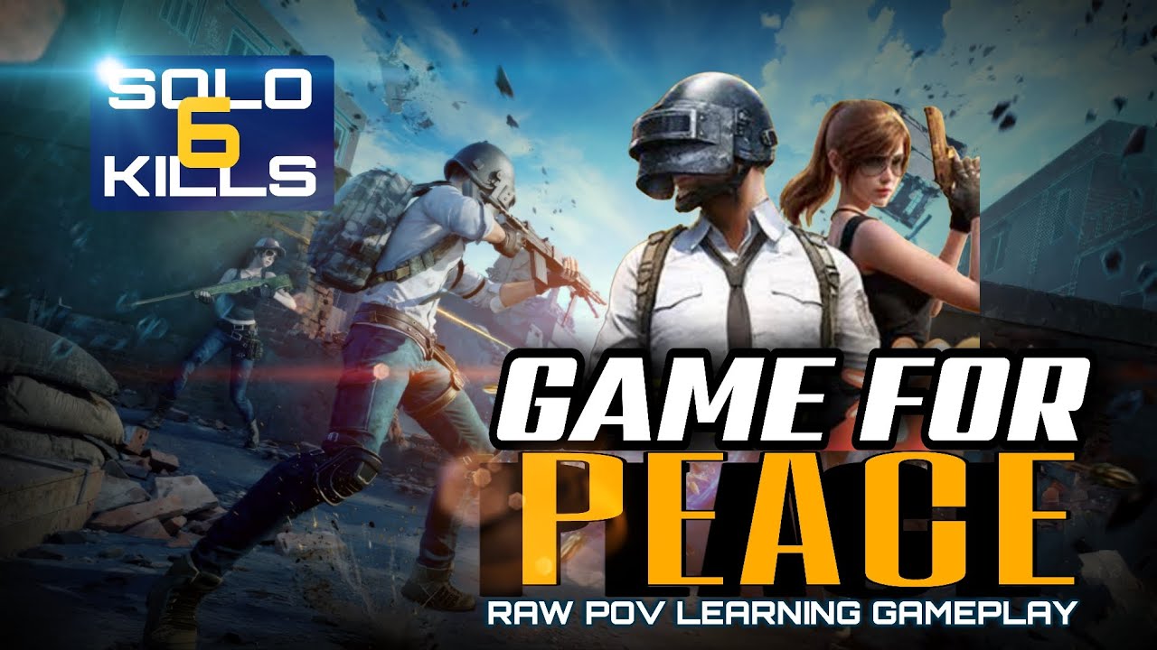 GAME FOR PEACE Raw POV Learning Gameplay | PUBG China Gameplay