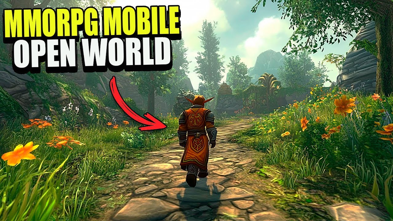OS 20 MELHORES MMORPG PARA ANDROID COM MUNDOS ABERTOS LINDOS !!