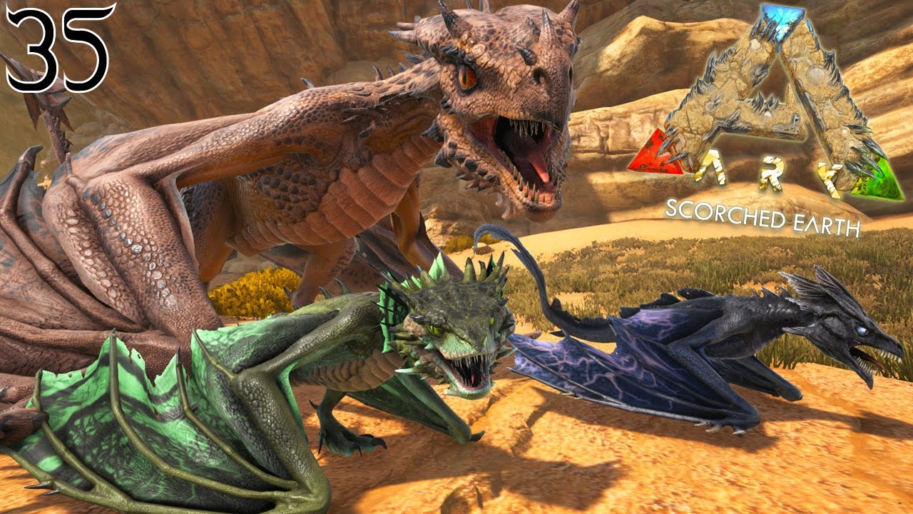 J'AI ENFIN LES 3 WYVERNS ! | ARK: Scorched Earth ! #Ep35