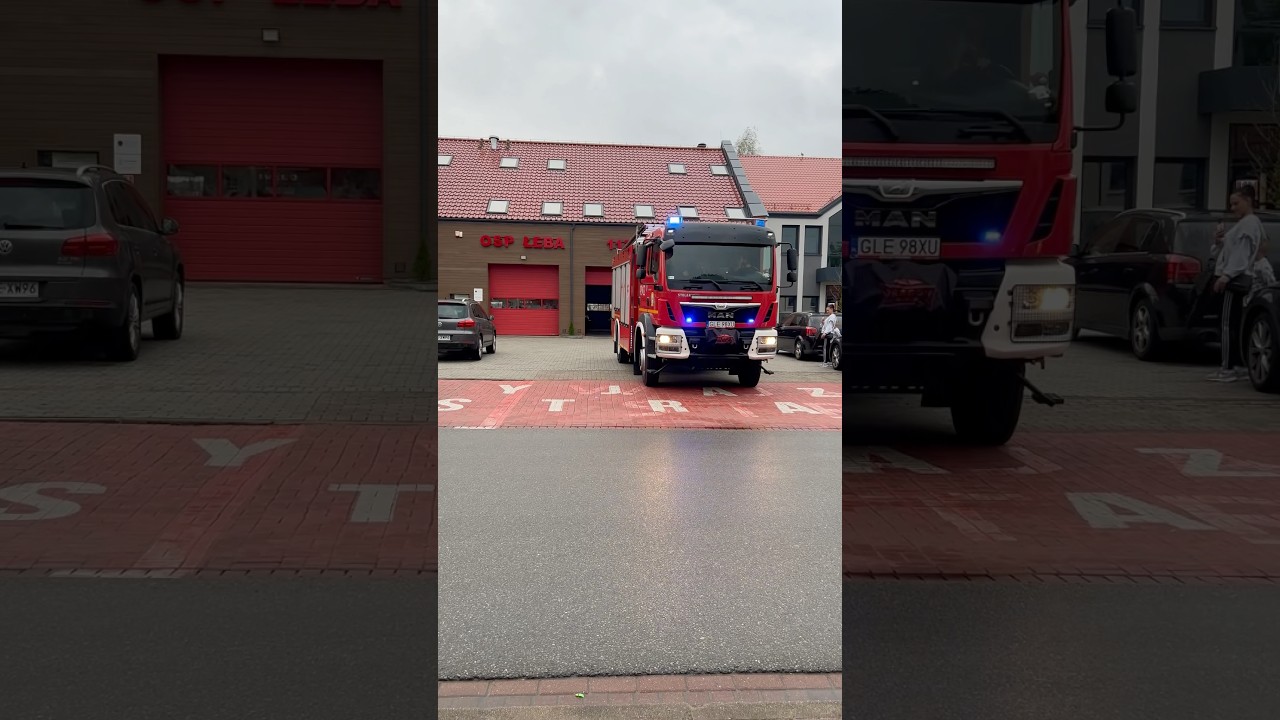 ALARMOWO GCBA 479[G]22 z OSP ŁEBA🚒 #shortsvideo #shorts #short #shots #new #112