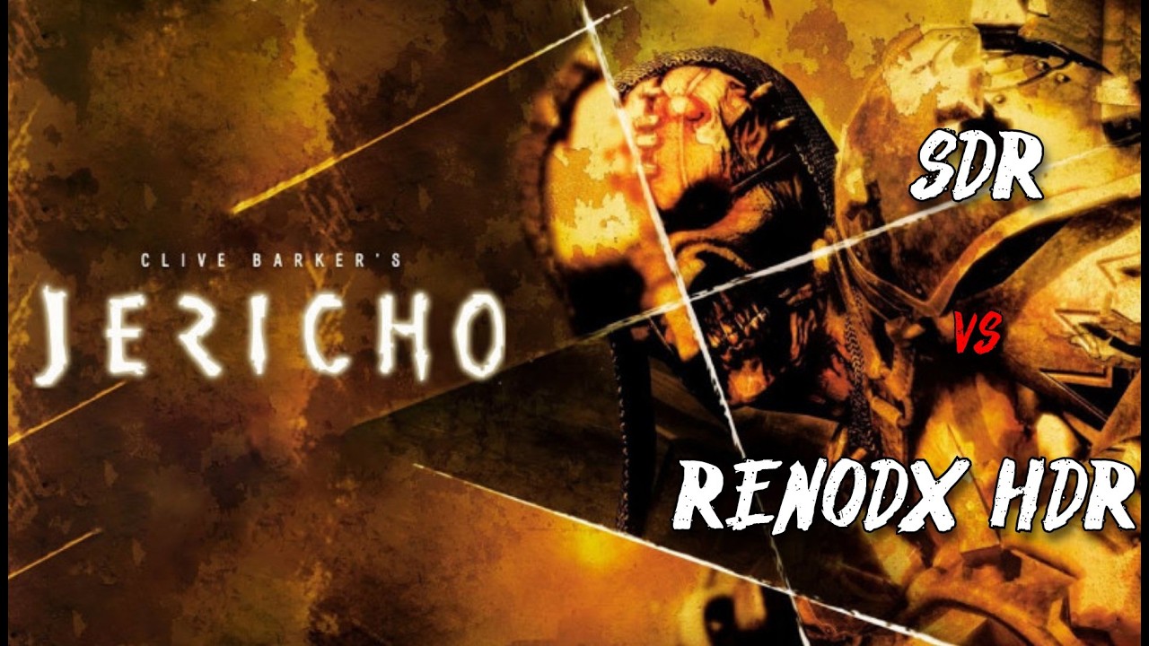 [SHOWCASE] Clive Barker's Jericho (Demo) | SDR vs RENODX HDR Comparison  | 4K60FPS