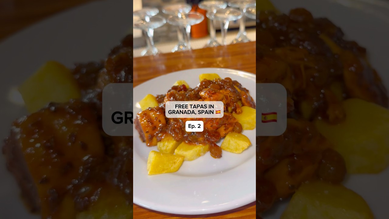 EP. 2 | FREE TAPAS in Granada 🇪🇸 Reina Monica 📍