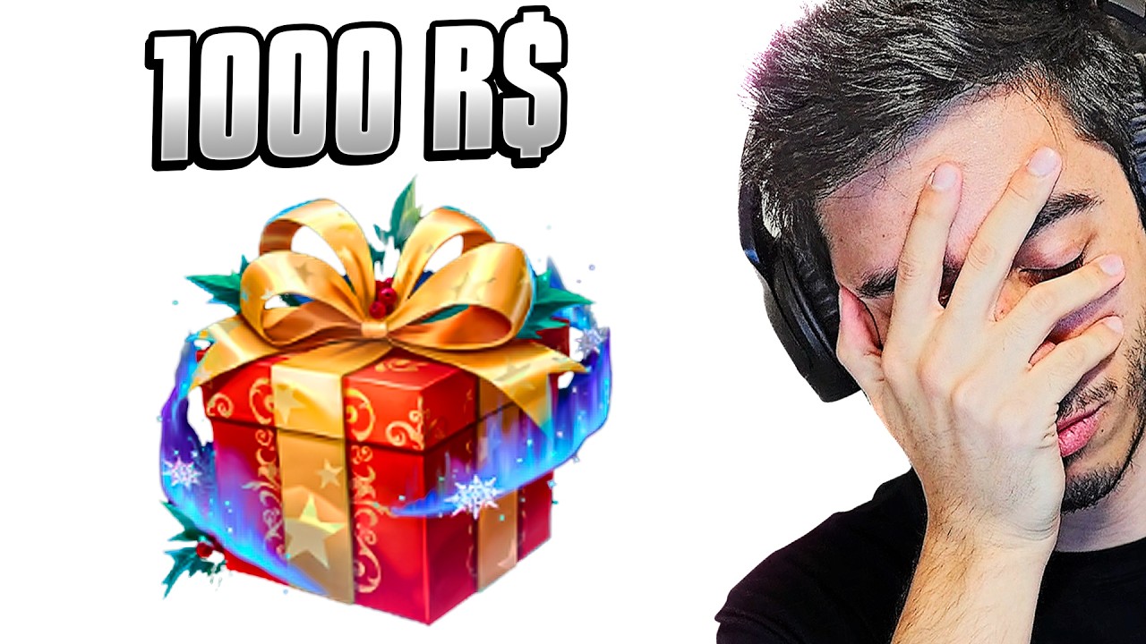 COMPREI A CAIXA DE NATAL ATÉ NÃO VIR MAIS NADA!