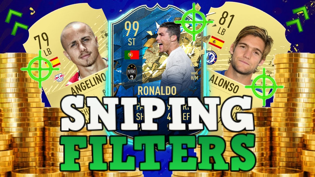 FIFA 20 BEST SNIPING FILTERS! HOW TO MAKE 300K AN HOUR ON FIFA 20! BEST PLAYERS TO SNIPE ON FIFA 20!
