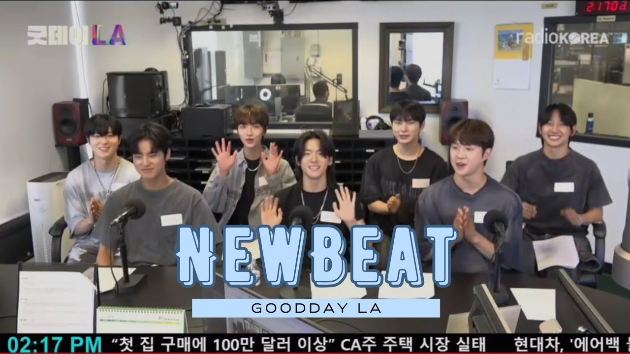 NewBeat HinLove on Good Day LA Radio Korea