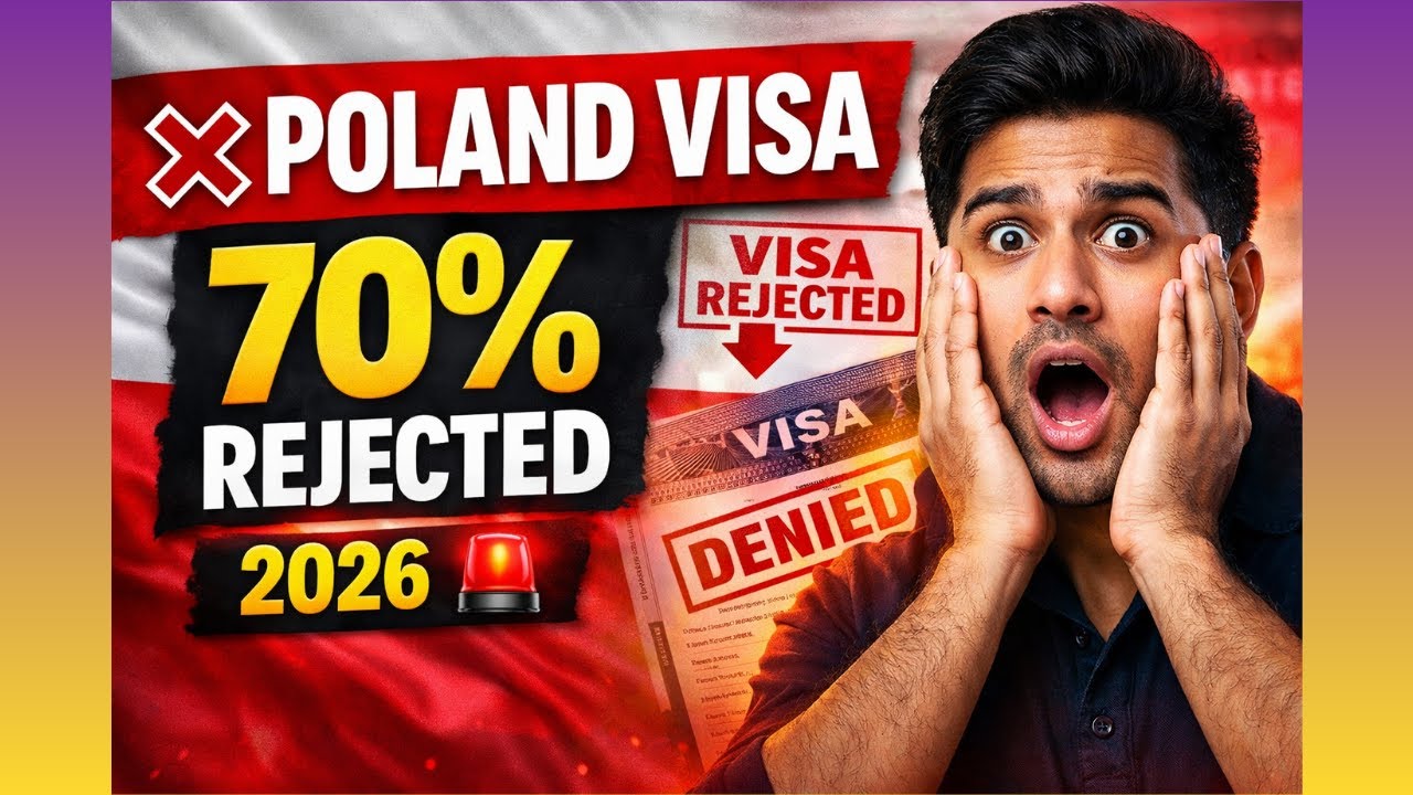 Рабочая виза в Польшу на 2026 год ❌ 70% отказов | Раскрыта реальная причина