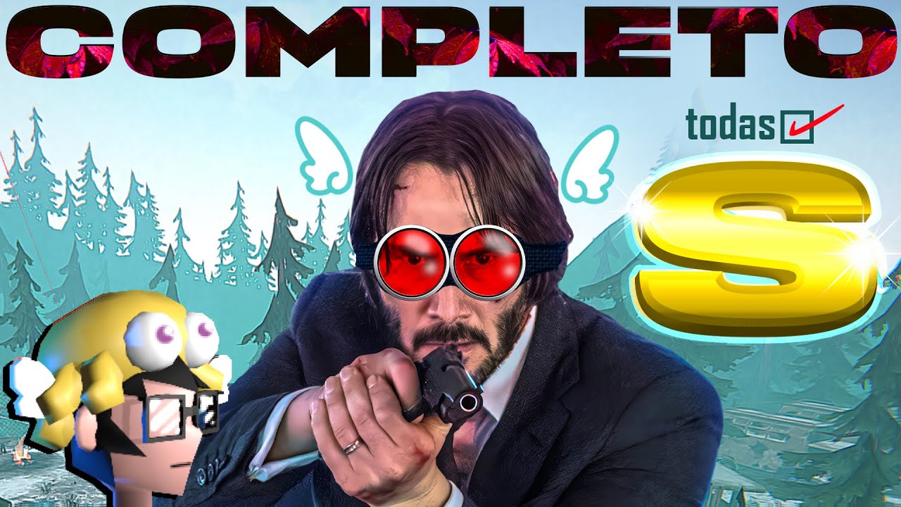 peguei rank S em todas as fases do simulador de john wick