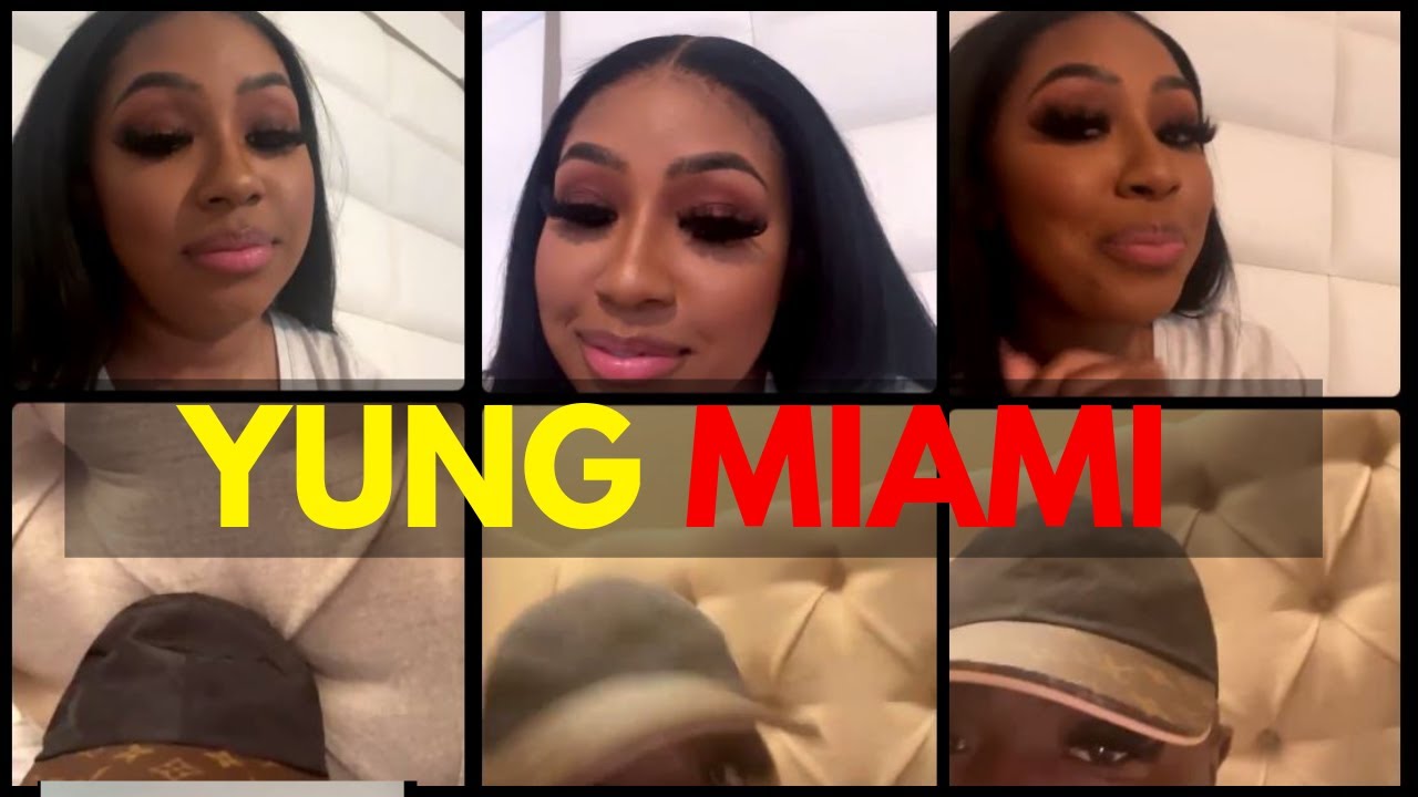 yung miami & saucy santana Instagram live 2021 | Yung miami instagram live 2021 | yung miami live
