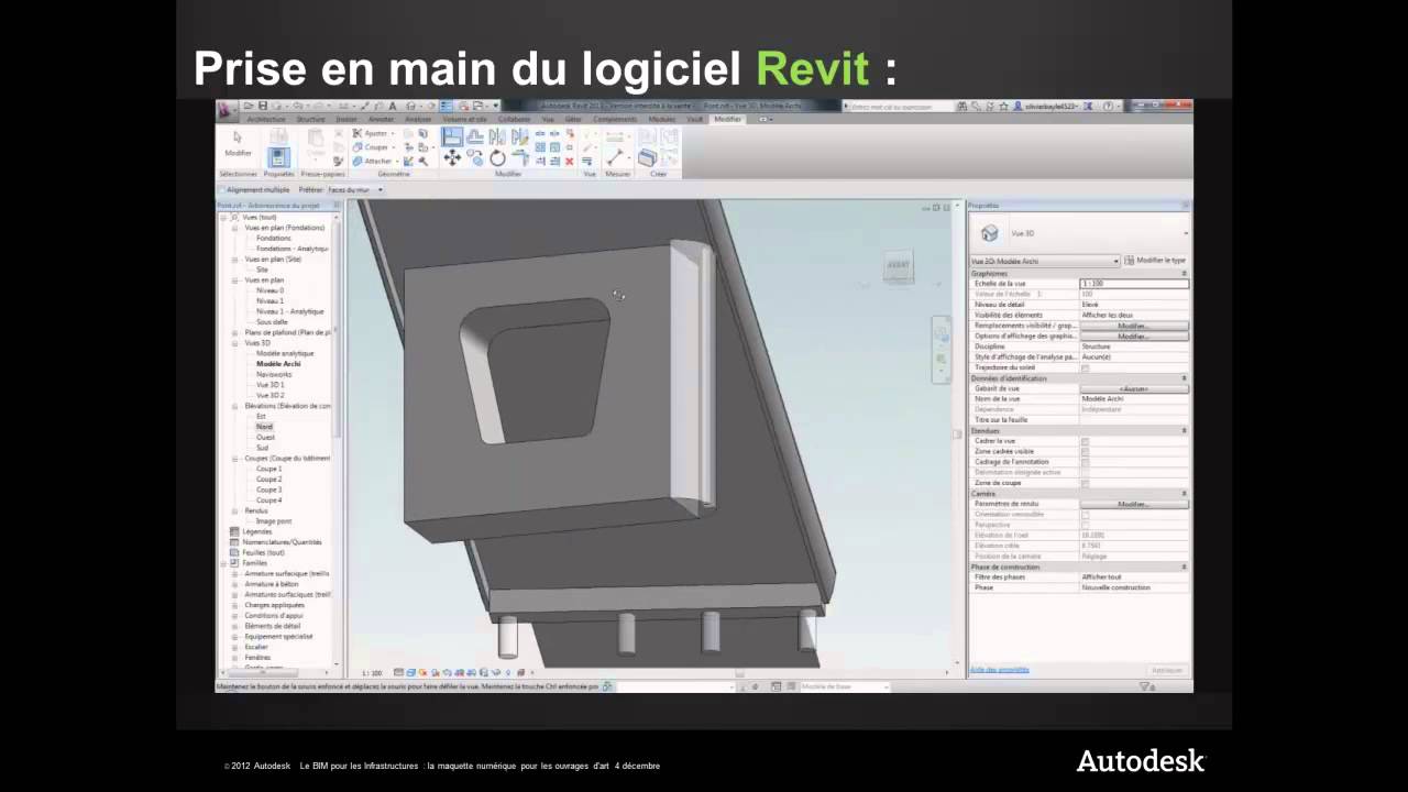 Revit création d'un pont