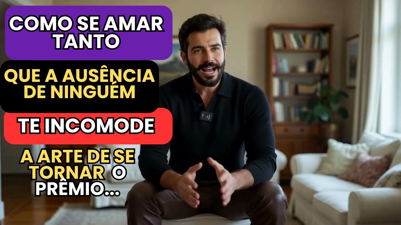 Como se amar TANTO que a ausência de ninguém te incomode...