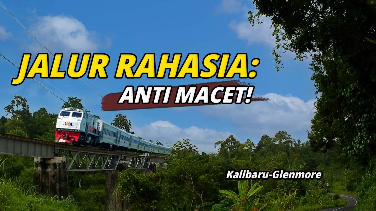 Jalur 'Rahasia' Glenmore - Kalibaru, Bebas Macet Truk Besar