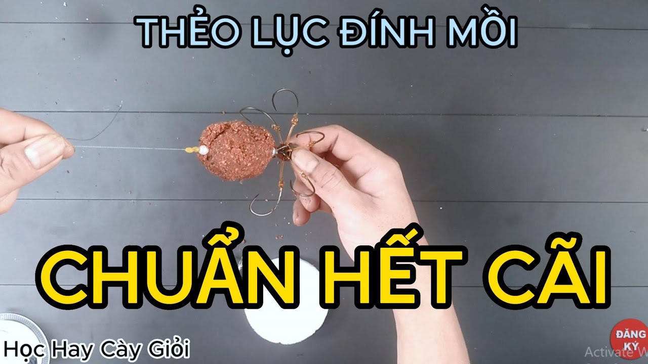 Cách Buộc Link Câu Lục Chuẩn Nhất | Cách Buộc Trục Câu Lục Cần Tay | Câu Lục Đầu Cần#câucá