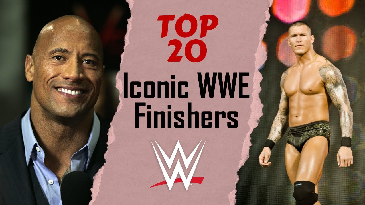 Top 20 Most Iconic WWE Finishers of All Time! 💥💪