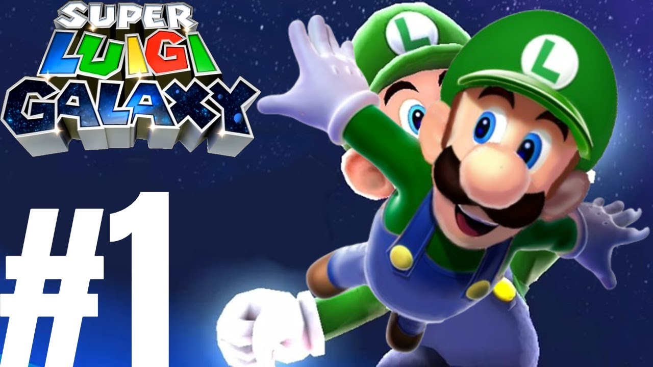 The Beginning - Super Luigi Galaxy Walkthrough Part 1